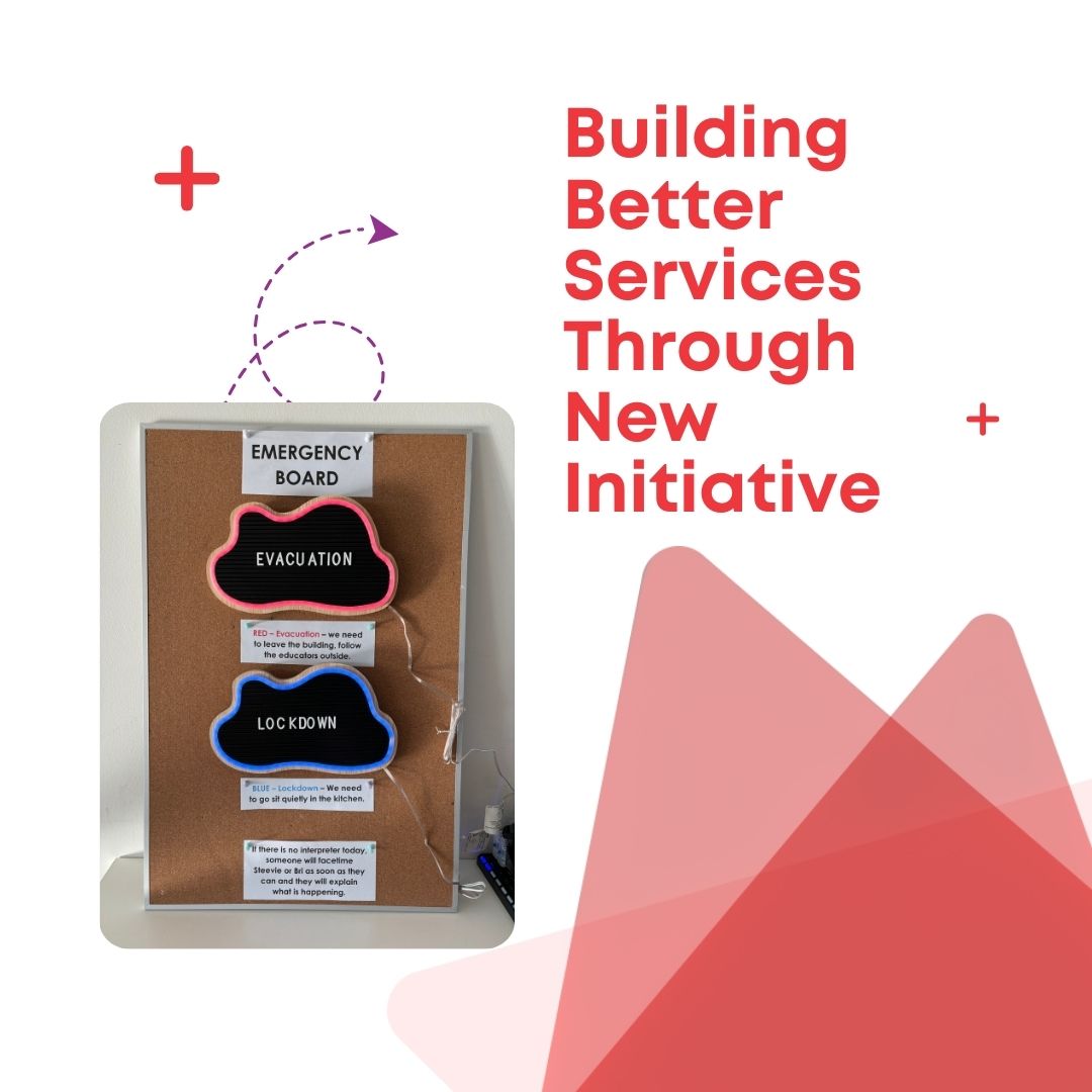 Building Better Services through New Initiatives